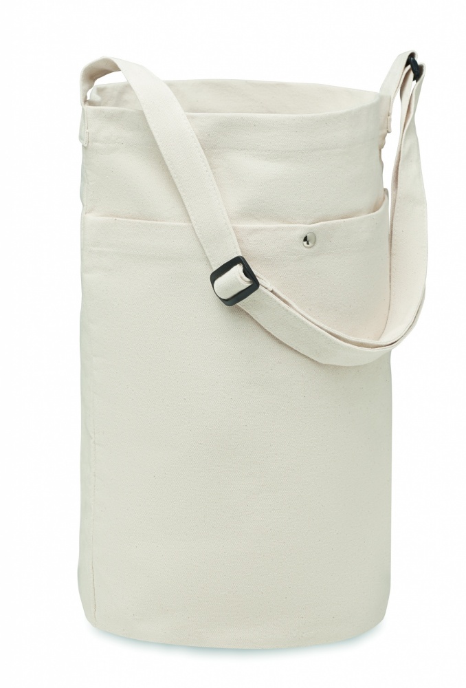 Logo trade corporate gifts image of: Canvas shopping bag 270 gr/m²