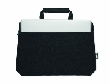 Logotrade advertising product image of: RPET felt zippered laptop bag