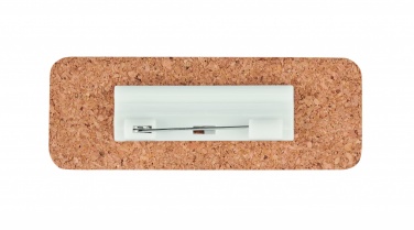 Logotrade corporate gift picture of: Name tag holder in cork
