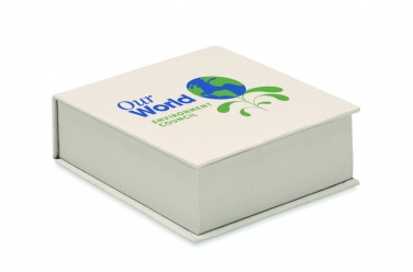 Logo trade promotional gifts image of: Recycled milk carton memo pad