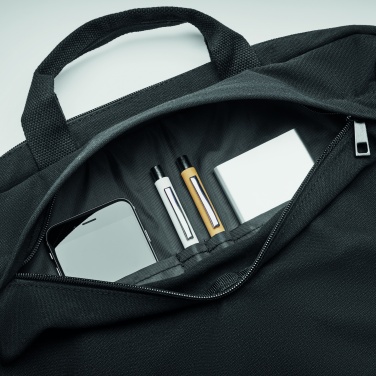 Logotrade promotional giveaway picture of: Laptop bag in washed canvas