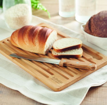 Logo trade promotional merchandise image of: Bamboo cutting board set