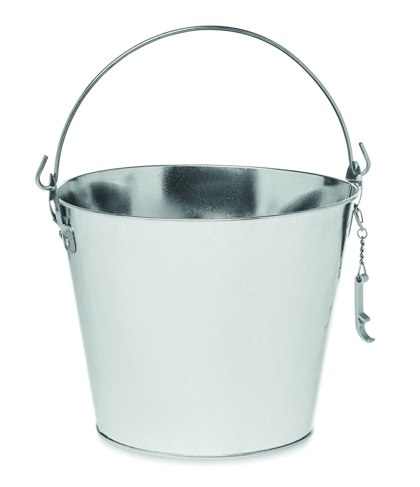 Logotrade promotional gift image of: Metal beer bucket 4L