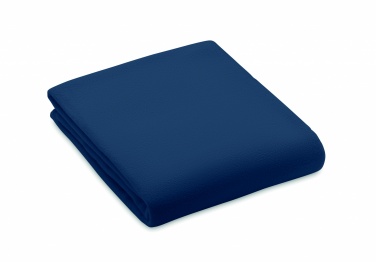 Logo trade promotional gifts image of: RPET fleece blanket 130gr/m²