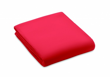 Logo trade business gift photo of: RPET fleece blanket 130gr/m²