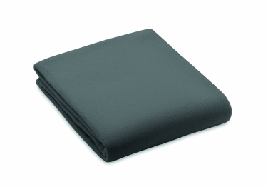 Logo trade promotional gifts picture of: RPET fleece blanket 130gr/m²
