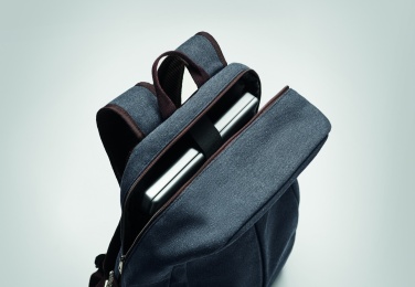 Logo trade promotional items picture of: Laptop backpack in canvas