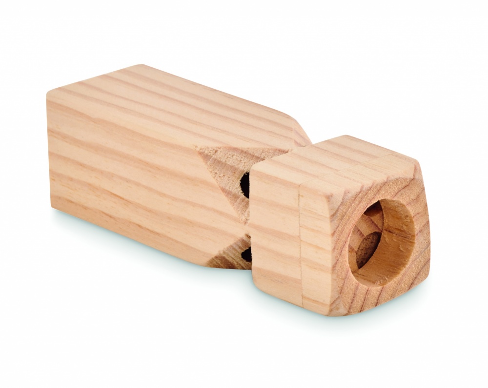 Logotrade promotional item image of: Wooden train whistle