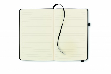 Logo trade promotional items picture of: Recycled Leather A5 notebook