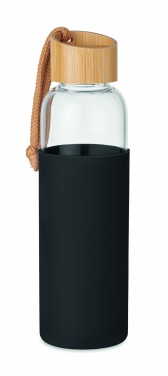 Logotrade promotional item image of: Glass Bottle 500 ml in pouch