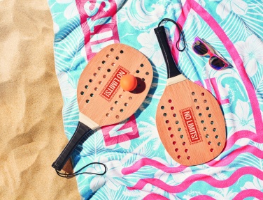 Logo trade corporate gift photo of: Rosewood beach tennis set