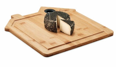 Logotrade advertising product picture of: Bamboo house cutting board