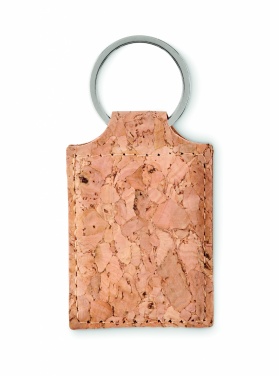 Logotrade promotional product image of: Rectangular cork key ring Imatra