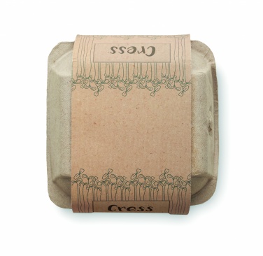 Logo trade promotional giveaway photo of: Egg carton growing kit