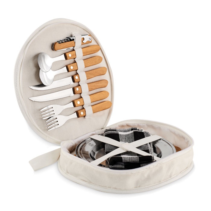 Logotrade promotional gift picture of: Picnic 2 person set in pouch