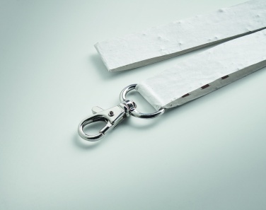 Logotrade advertising product picture of: Seed paper lanyard w/hook