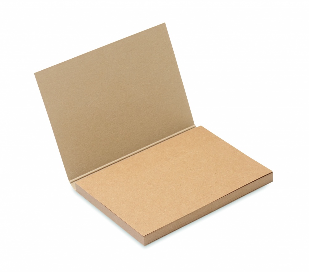 Logo trade promotional items picture of: Recycled paper memo block