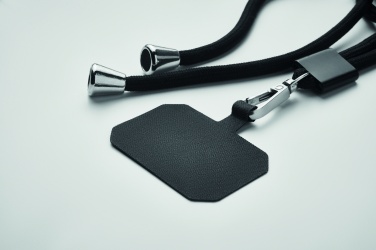 Logotrade advertising product picture of: RPET Phone holder lanyard