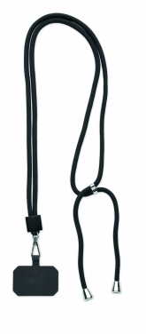 Logo trade business gift photo of: RPET Phone holder lanyard