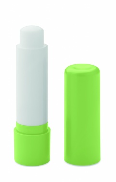 Logo trade promotional giveaways picture of: Vegan lip balm in recycled ABS