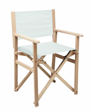 Logotrade promotional gift image of: Foldable wooden beach chair