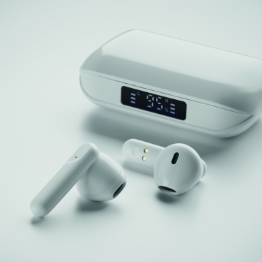 Logotrade advertising products photo of: Recycled ABS TWS earbuds