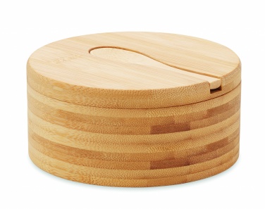 Logotrade business gift image of: Salt and pepper bamboo box