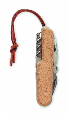 Logo trade promotional products picture of: Multi tool pocket knife cork