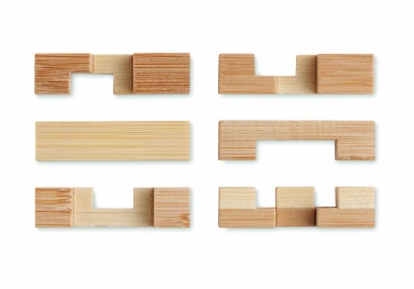Logo trade corporate gift photo of: Bamboo brain teaser puzzle