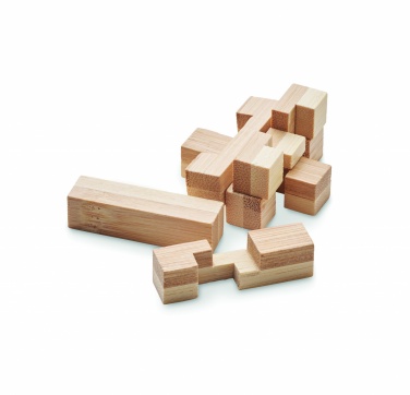 Logotrade business gifts photo of: Bamboo brain teaser puzzle