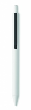 Logo trade advertising product photo of: Recycled ABS push button pen