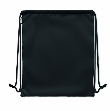 Logotrade promotional merchandise image of: Large drawstring bag 300D RPET