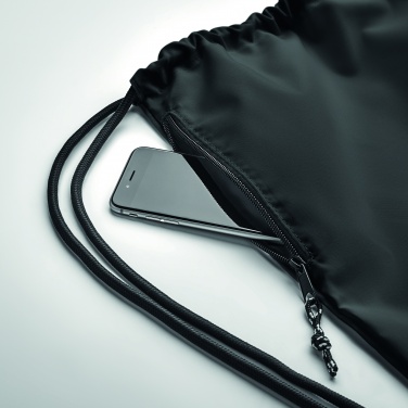 Logotrade advertising product image of: Large drawstring bag 300D RPET