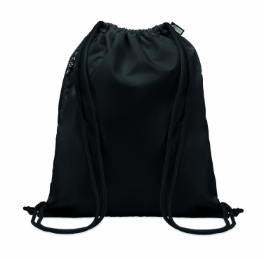 Logotrade business gifts photo of: Large drawstring bag 300D RPET