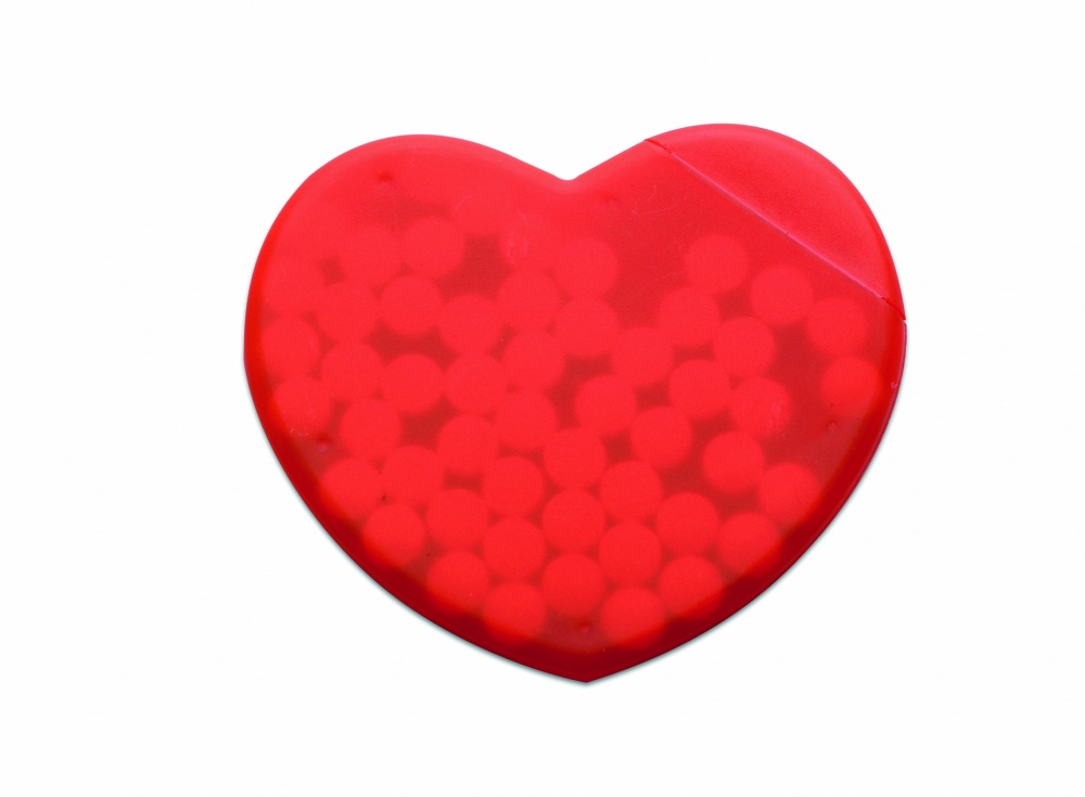 Logotrade corporate gift picture of: Heart shape peppermint box