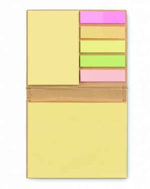 Logo trade promotional product photo of: Sticky note memo pad recycled