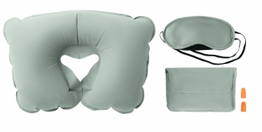 Logo trade promotional items picture of: Set w/ pillow eye mask plugs