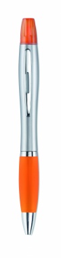 Logo trade promotional gifts picture of: 2 in 1 ball pen
