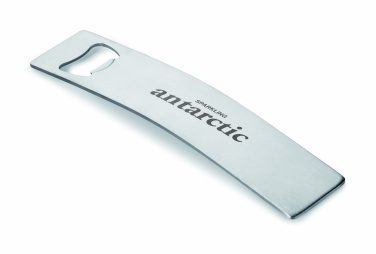 Logo trade promotional gifts image of: Stainless steel bottle opener