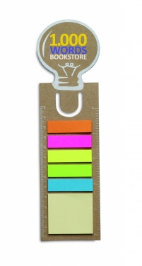 Logotrade promotional merchandise photo of: Bookmark with sticky memo pad
