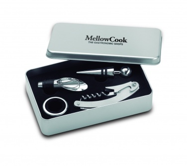 Logotrade promotional item image of: Wine  set in tin box