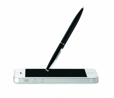 Logotrade advertising products photo of: Twist type pen w stylus top