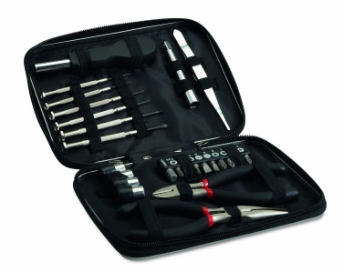 Logotrade advertising product image of: 26 pcs tool in aluminium case