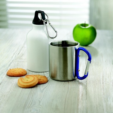 Logotrade business gifts photo of: Metal mug & carabiner handle