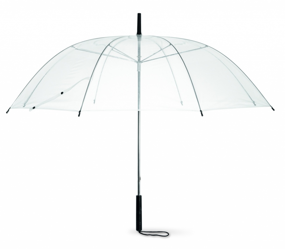 Logotrade promotional giveaway image of: 23 transparent umbrella