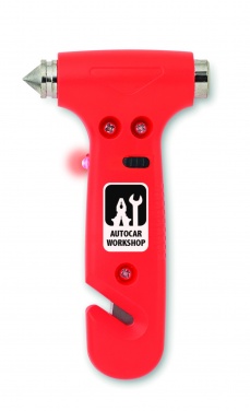 Logotrade promotional products photo of: 3 in 1 Emergency hammer