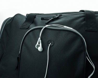 Logo trade corporate gifts image of: Sports bag in 600D