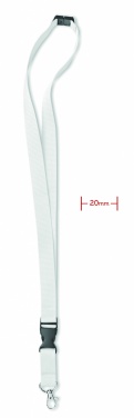 Logotrade promotional merchandise image of: Lanyard hook and buckle 20 mm