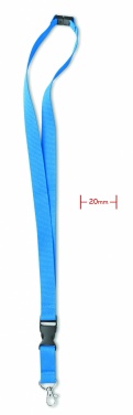 Logo trade promotional items image of: Lanyard hook and buckle 20 mm