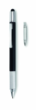Logo trade promotional giveaway photo of: Spirit level pen with ruler